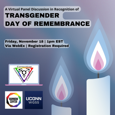 Graphic for Transgender Day of Remembrance